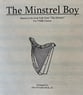 The Minstrel Boy SATB choral sheet music cover